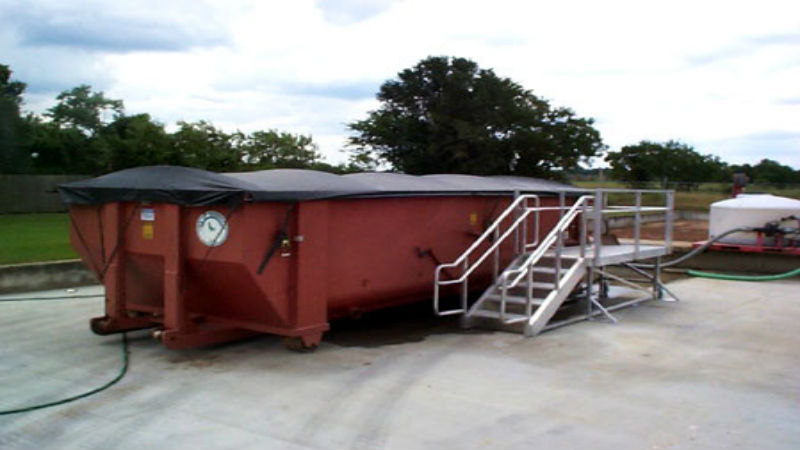 Sizing A Dewatering Container